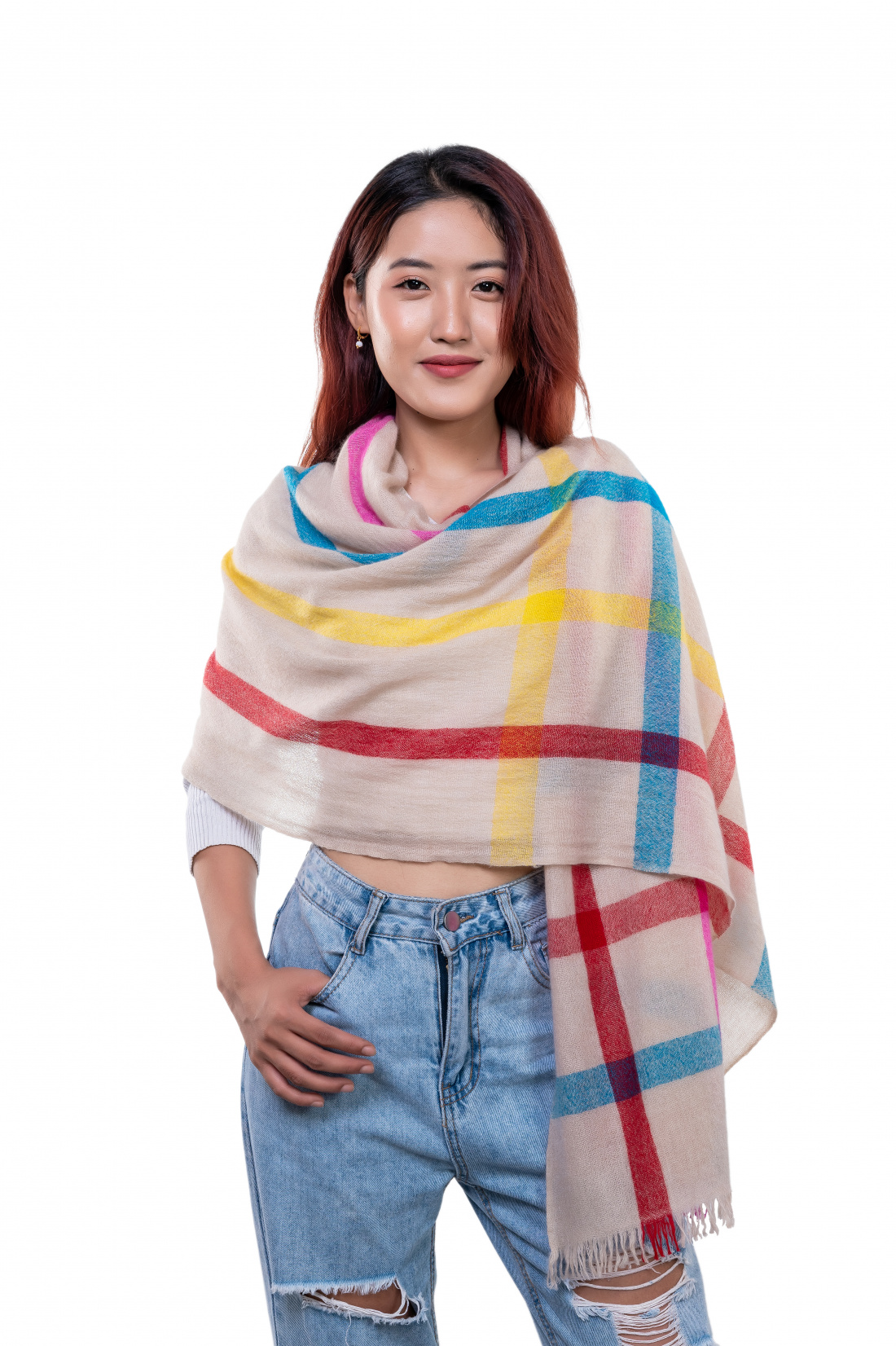 Embrace Timeless Elegance with Sustainably Sourced Cashmere Shawls