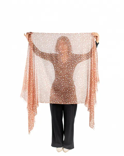 Amber Dusk Printed Cashmere Wrap