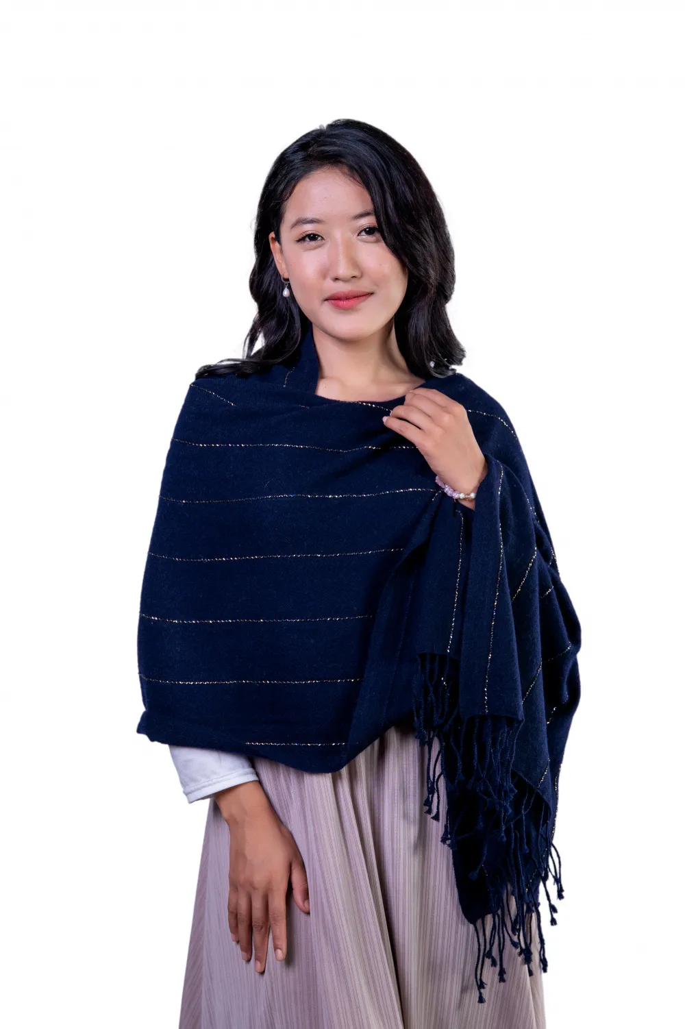 Cashmere Scarf perfect for night out and party.