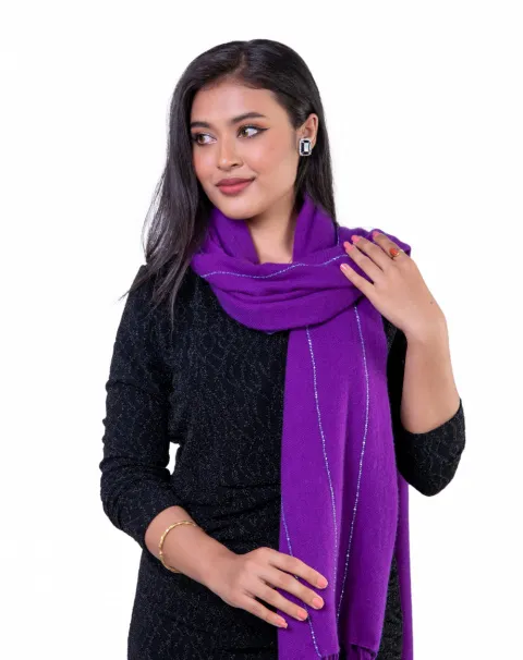 lavender cashmere scarf