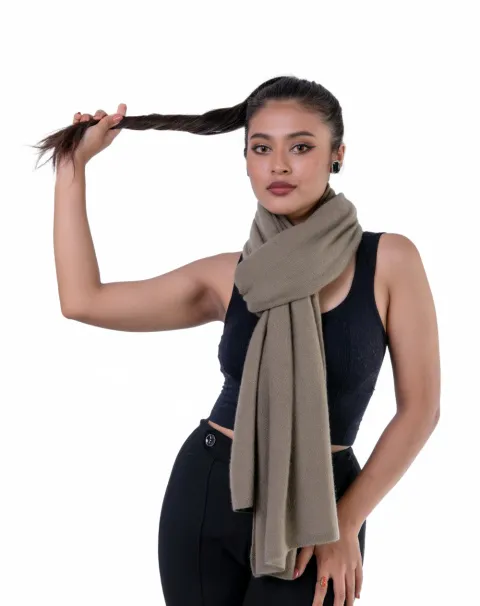 best taupe cashmere scarf