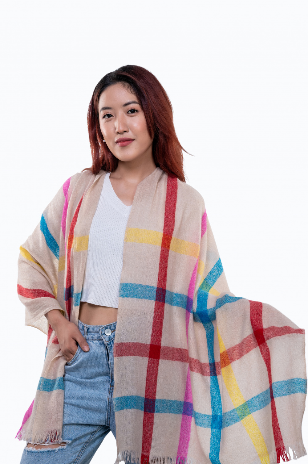 100% cashmere shawl buy online