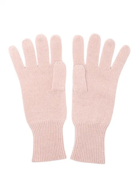 100% cashmere gloves in dusty rose