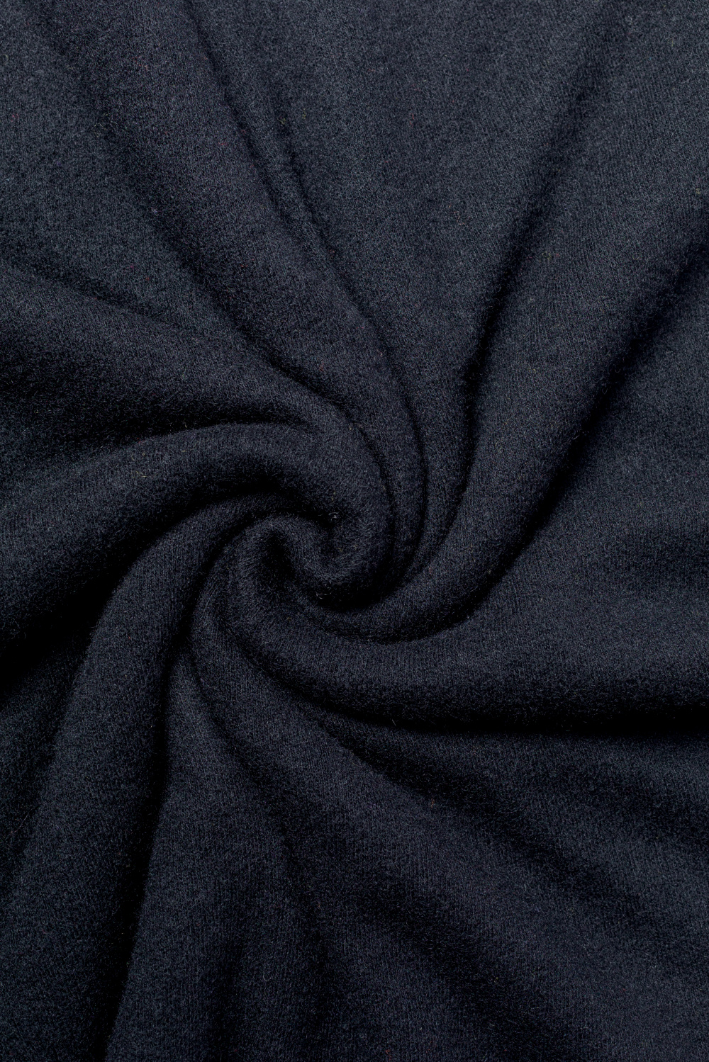 Black Felted Cashmere Wrap