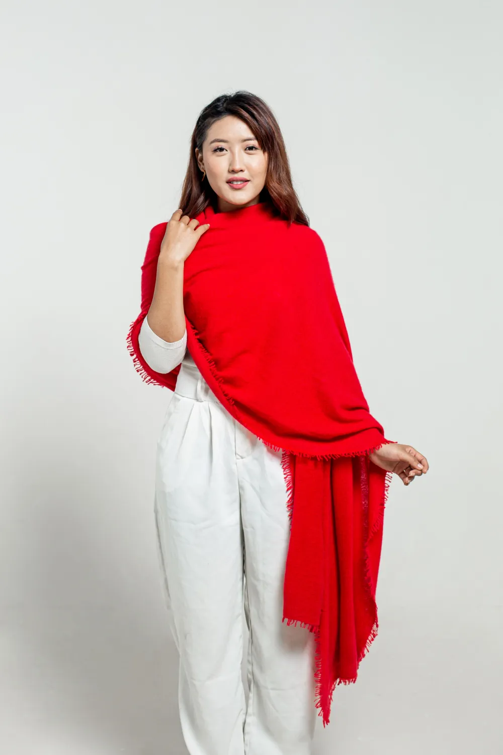 Molten Lava Cashmere Wrap